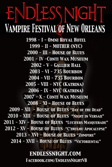 New Orleans Vampire Ball 1998-2014