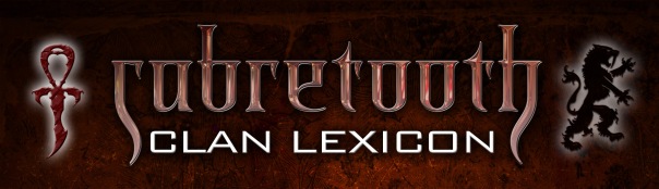 Sabretooth Clan Lexicon