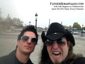 Fanged Zak Bagans with Father on Netherworld